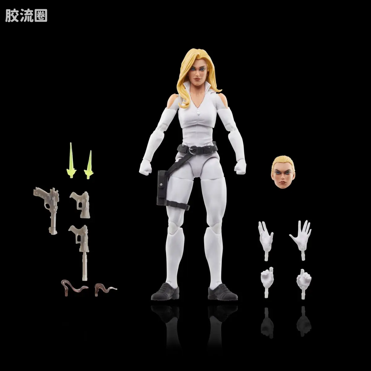 Marvel Legends/漫威传奇 可动人偶系列 美国队长系列 神盾局三人套 - 图片