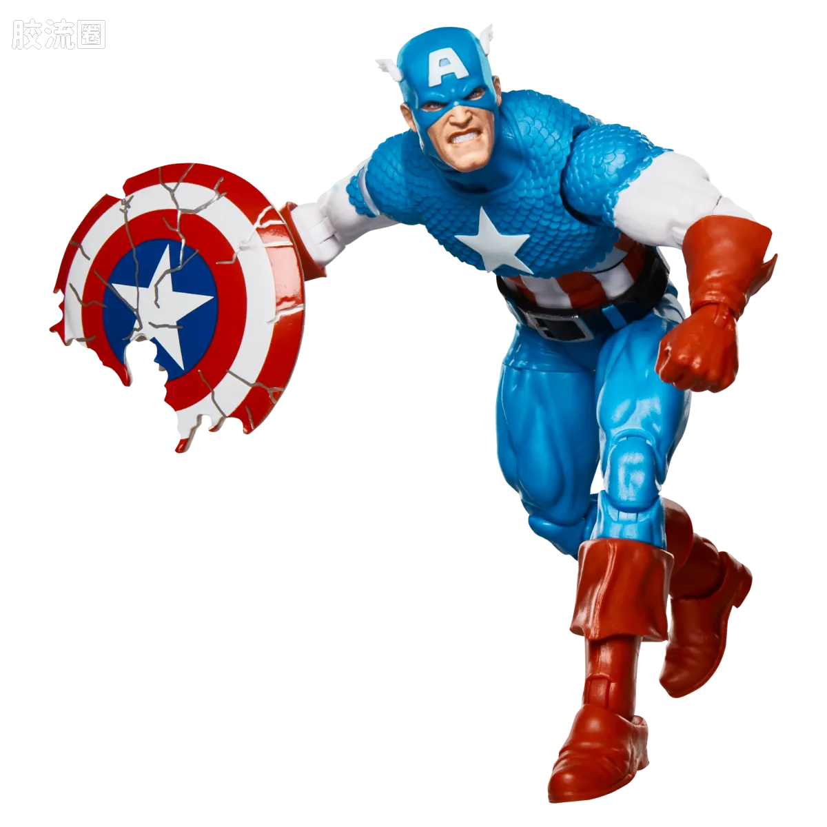 Marvel Legends/漫威传奇 可动人偶系列 秘密战争 复古挂卡系列 美国队长 - 图片