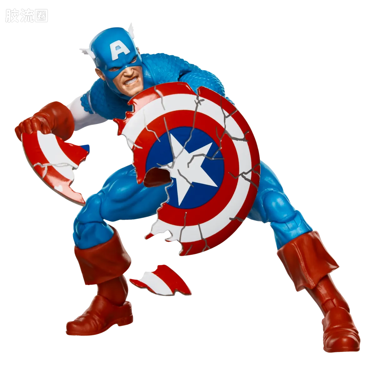 Marvel Legends/漫威传奇 可动人偶系列 秘密战争 复古挂卡系列 美国队长 - 图片