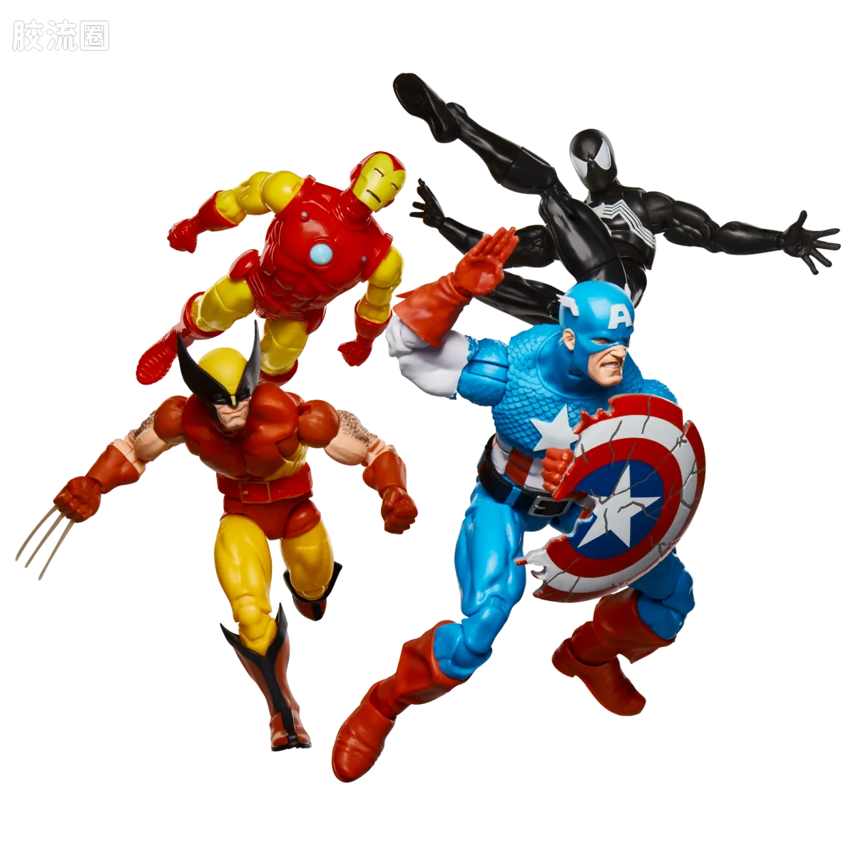 Marvel Legends/漫威传奇 可动人偶系列 秘密战争 复古挂卡系列 美国队长 - 图片