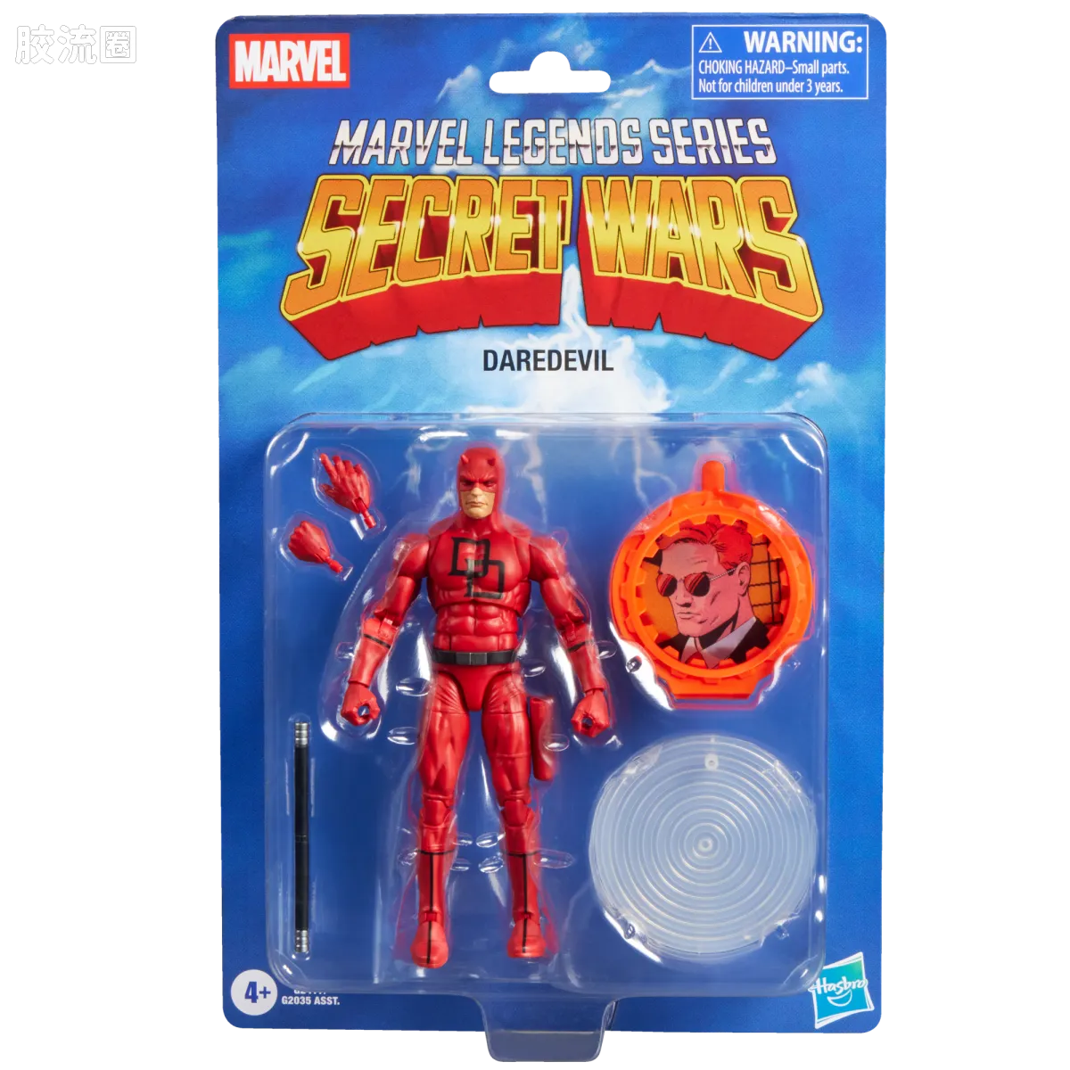 Marvel Legends/漫威传奇 可动人偶系列 秘密战争 复古挂卡系列 夜魔侠 - 图片