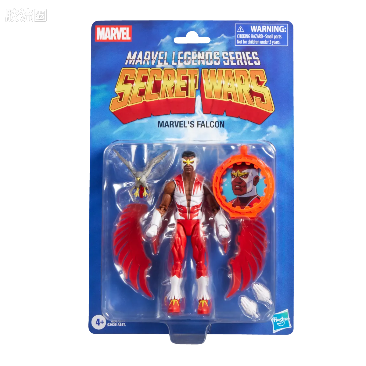 Marvel Legends/漫威传奇 可动人偶系列 秘密战争 复古挂卡系列 猎鹰 - 图片