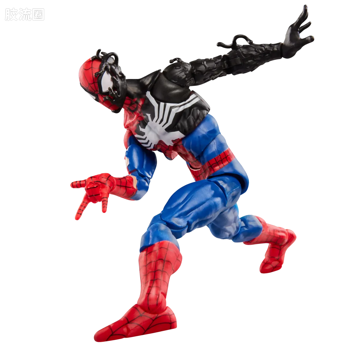 Marvel Legends/漫威传奇 可动人偶系列 秘密战争 复古挂卡系列 蜘蛛侠（外星战衣） - 图片