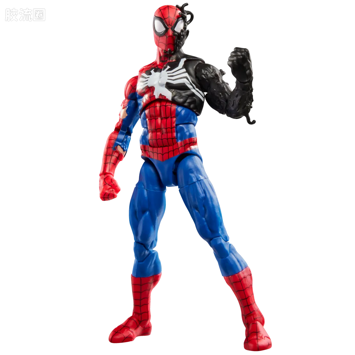 Marvel Legends/漫威传奇 可动人偶系列 秘密战争 复古挂卡系列 蜘蛛侠（外星战衣） - 图片