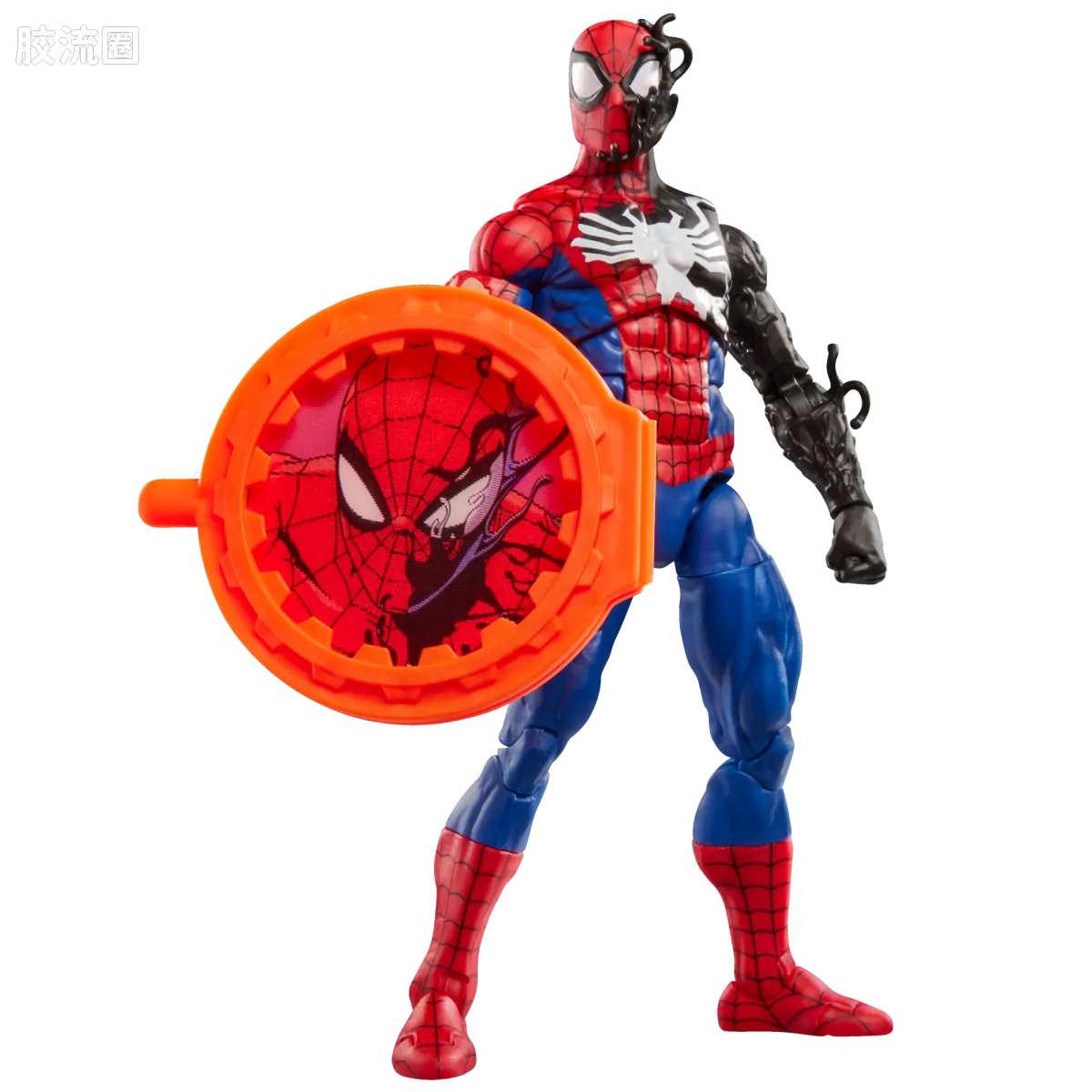 Marvel Legends/漫威传奇 可动人偶系列 秘密战争 复古挂卡系列 蜘蛛侠（外星战衣） - 图片