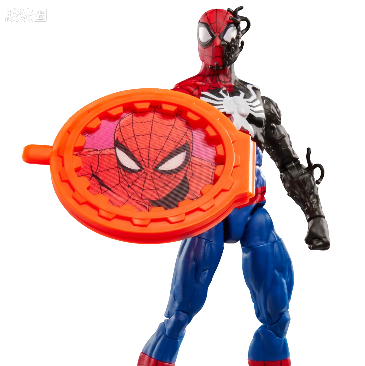 Marvel Legends/漫威传奇 可动人偶系列 秘密战争 复古挂卡系列 蜘蛛侠（外星战衣） - 图片