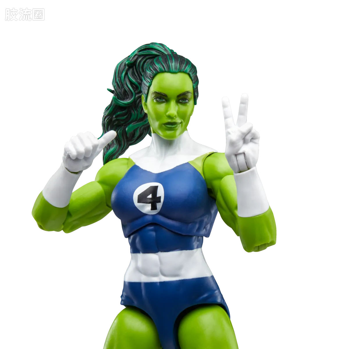 Marvel Legends/漫威传奇 可动人偶系列 神奇四侠 复古挂卡系列 女浩克 - 图片