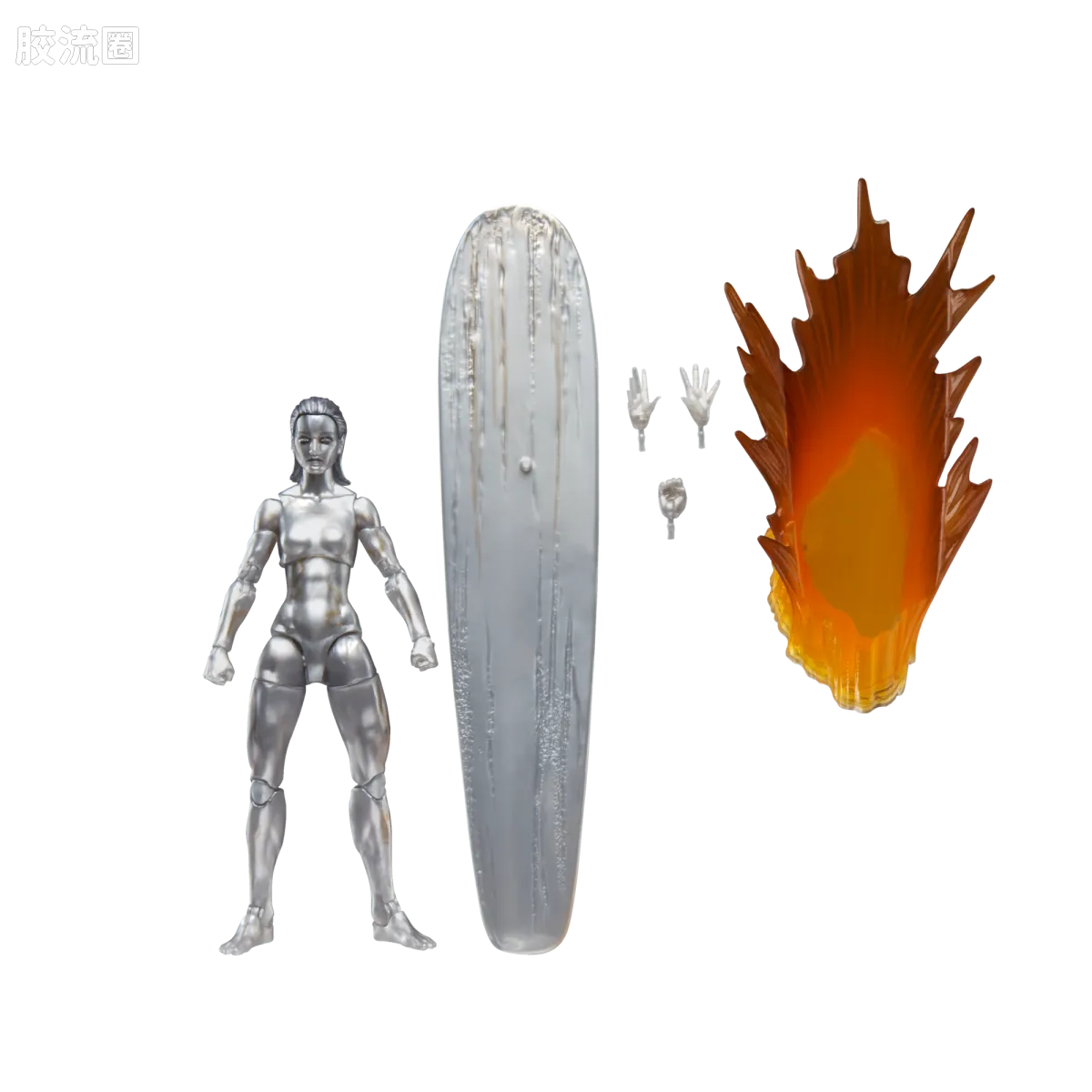 Marvel Legends/漫威传奇 可动人偶系列 神奇四侠 电影系列 银影侠 - 图片