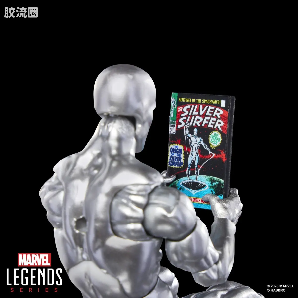 Marvel Legends/漫威传奇 可动人偶系列 迷你漫画 复古挂卡系列 银影侠 - 图片