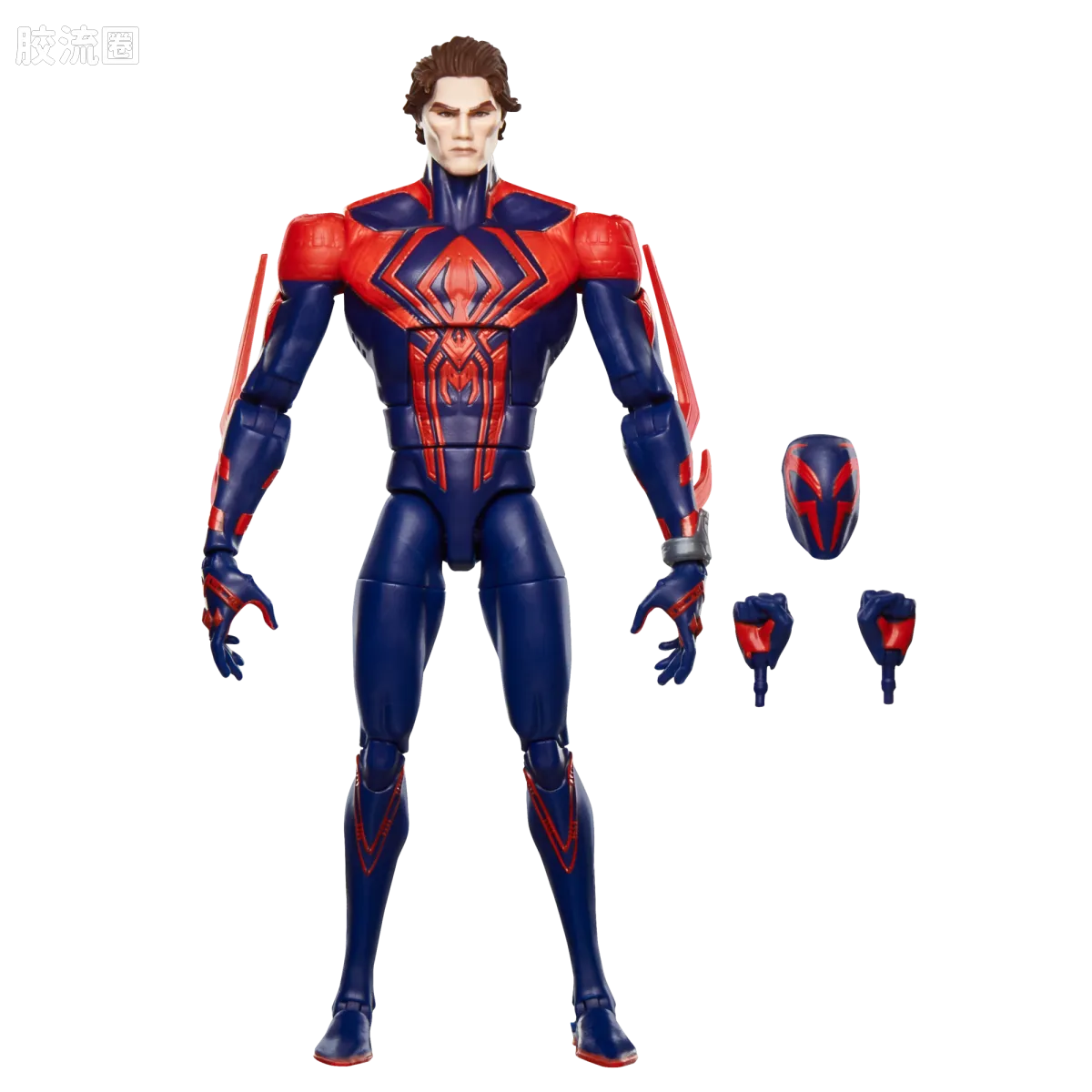 Marvel Legends/漫威传奇 可动人偶系列 动画 蜘蛛侠：超越宇宙系列 蜘蛛侠2099 - 图片