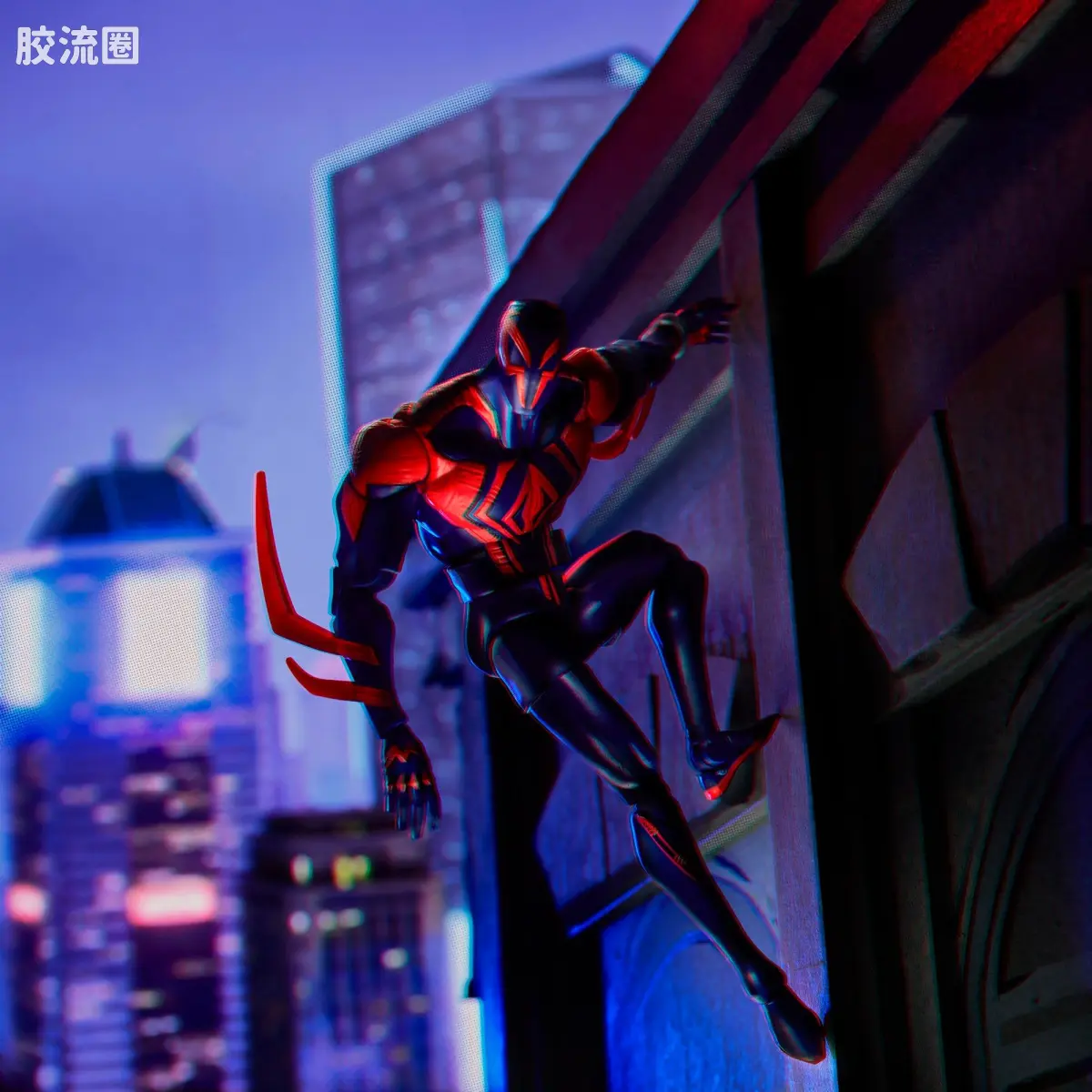 Marvel Legends/漫威传奇 可动人偶系列 动画 蜘蛛侠：超越宇宙系列 蜘蛛侠2099 - 图片