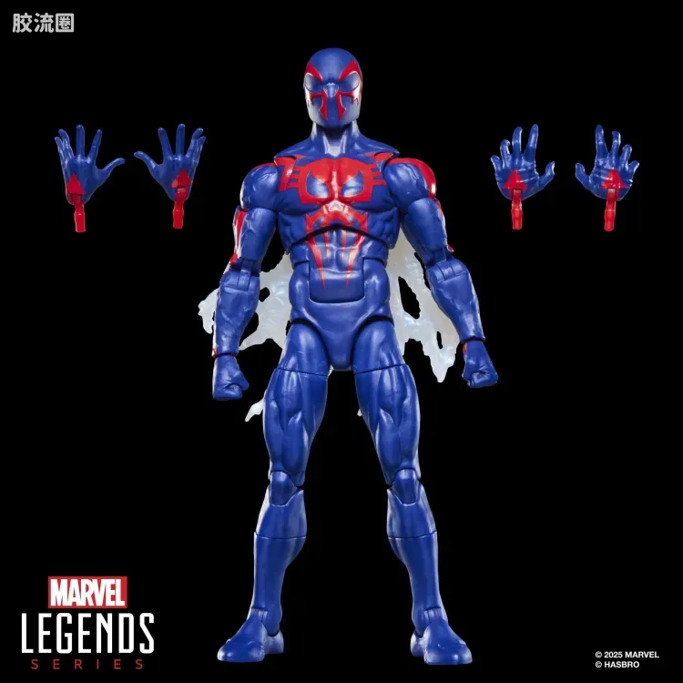 Marvel Legends/漫威传奇 可动人偶系列 蜘蛛侠94 动画 复古挂卡系列 蜘蛛侠2099 - 图片