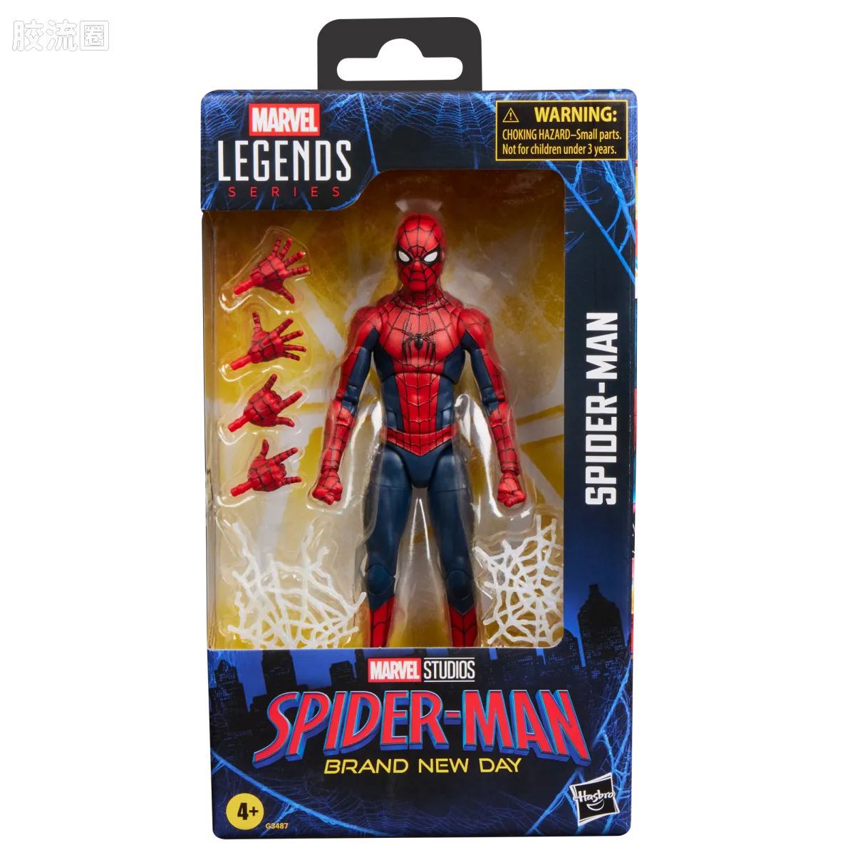 Marvel Legends/漫威传奇 可动人偶系列 蜘蛛侠 崭新之日 蜘蛛侠 - 图片