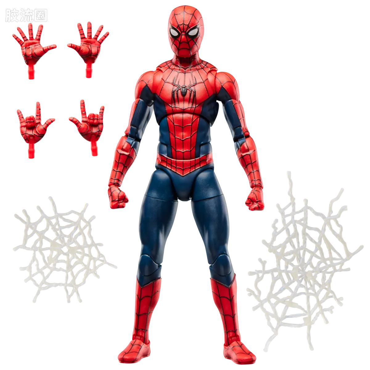 Marvel Legends/漫威传奇 可动人偶系列 蜘蛛侠 崭新之日 蜘蛛侠 - 图片