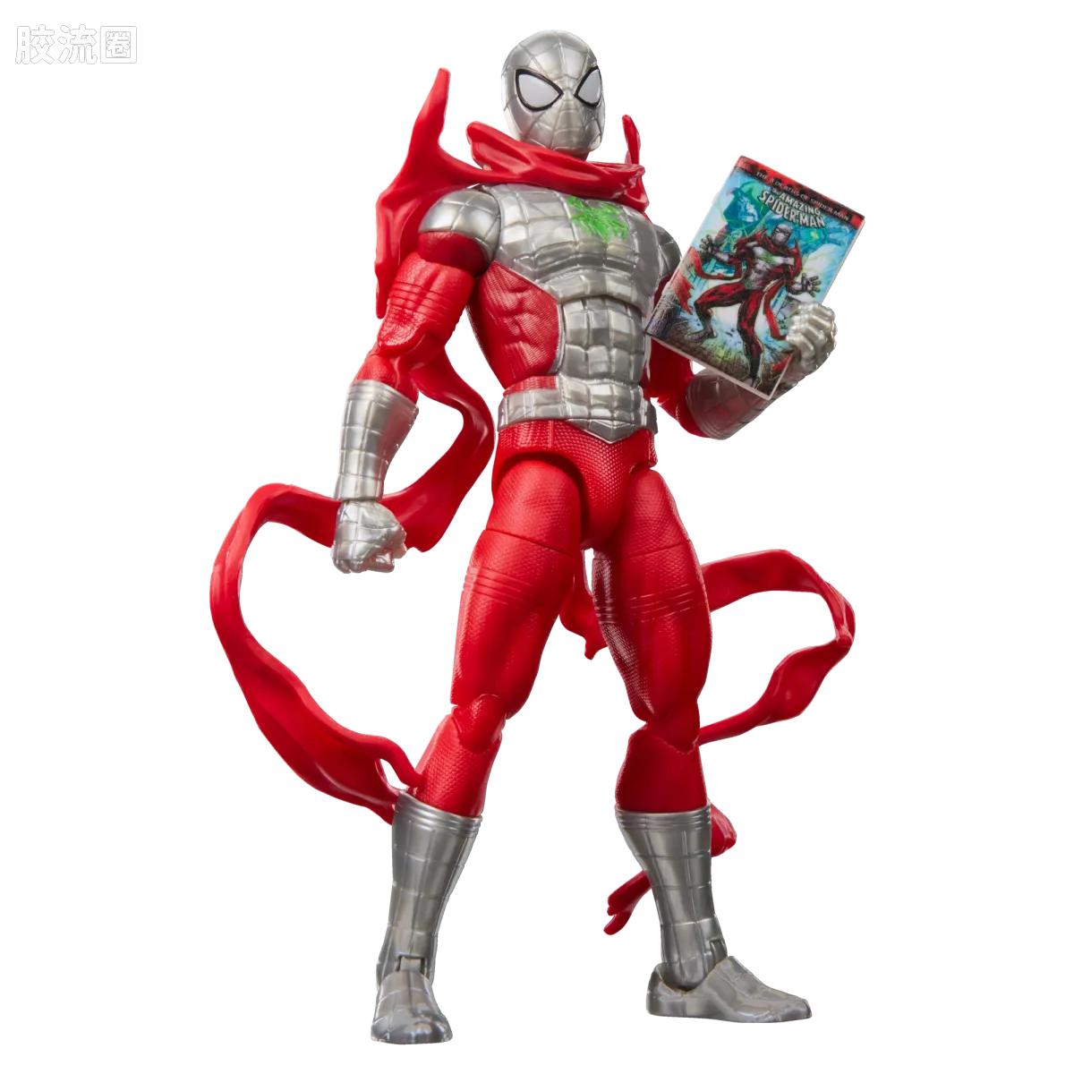 Marvel Legends/漫威传奇 可动人偶系列 迷你漫画 复古挂卡系列 蜘蛛侠（毁灭战衣） - 图片