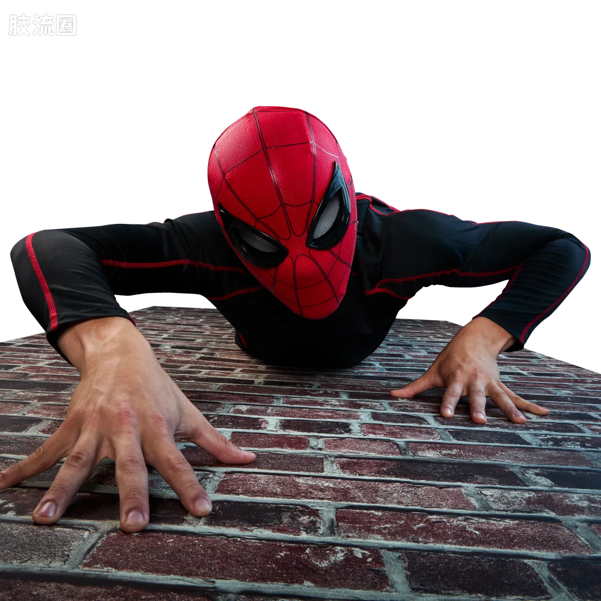 Marvel Legends/漫威传奇 可动人偶系列 1/1系列 电影 蜘蛛侠:英雄归来 蜘蛛侠 面具 - 图片