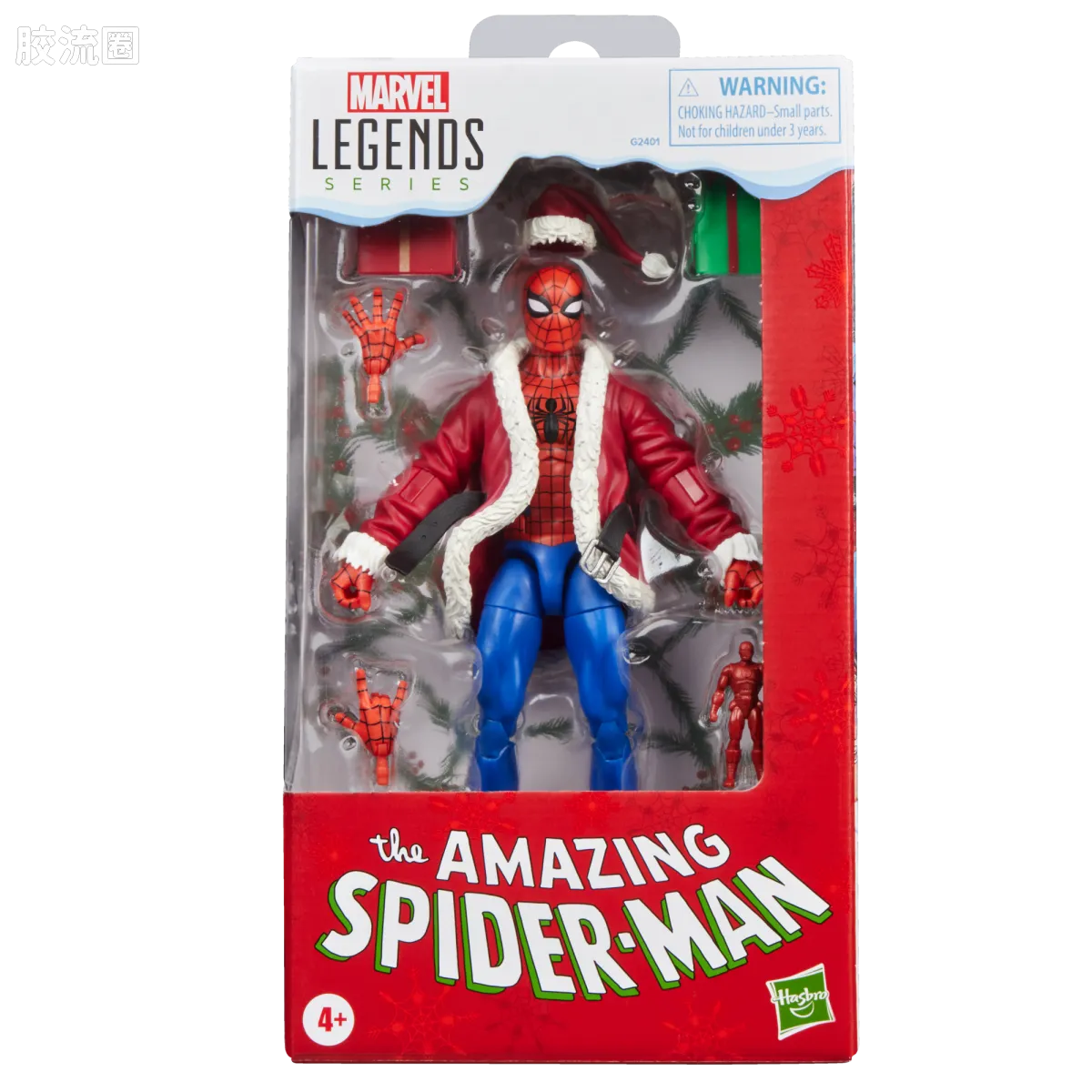Marvel Legends/漫威传奇 可动人偶系列 豪华版 蜘蛛侠（漫威假日特别篇） - 图片