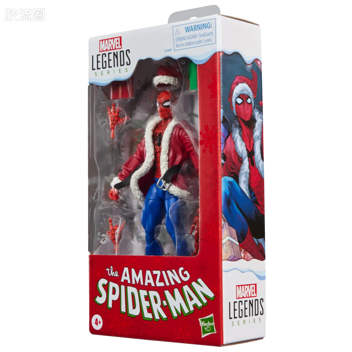Marvel Legends/漫威传奇 可动人偶系列 豪华版 蜘蛛侠（漫威假日特别篇） - 图片