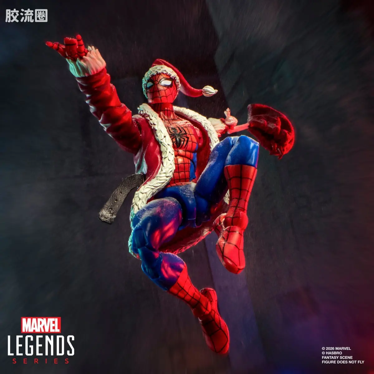 Marvel Legends/漫威传奇 可动人偶系列 豪华版 蜘蛛侠（漫威假日特别篇） - 图片