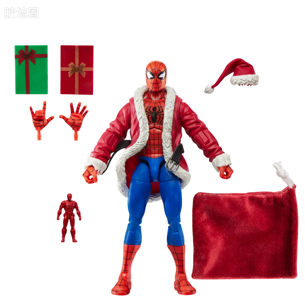 Marvel Legends/漫威传奇 可动人偶系列 豪华版 蜘蛛侠（漫威假日特别篇） - 图片