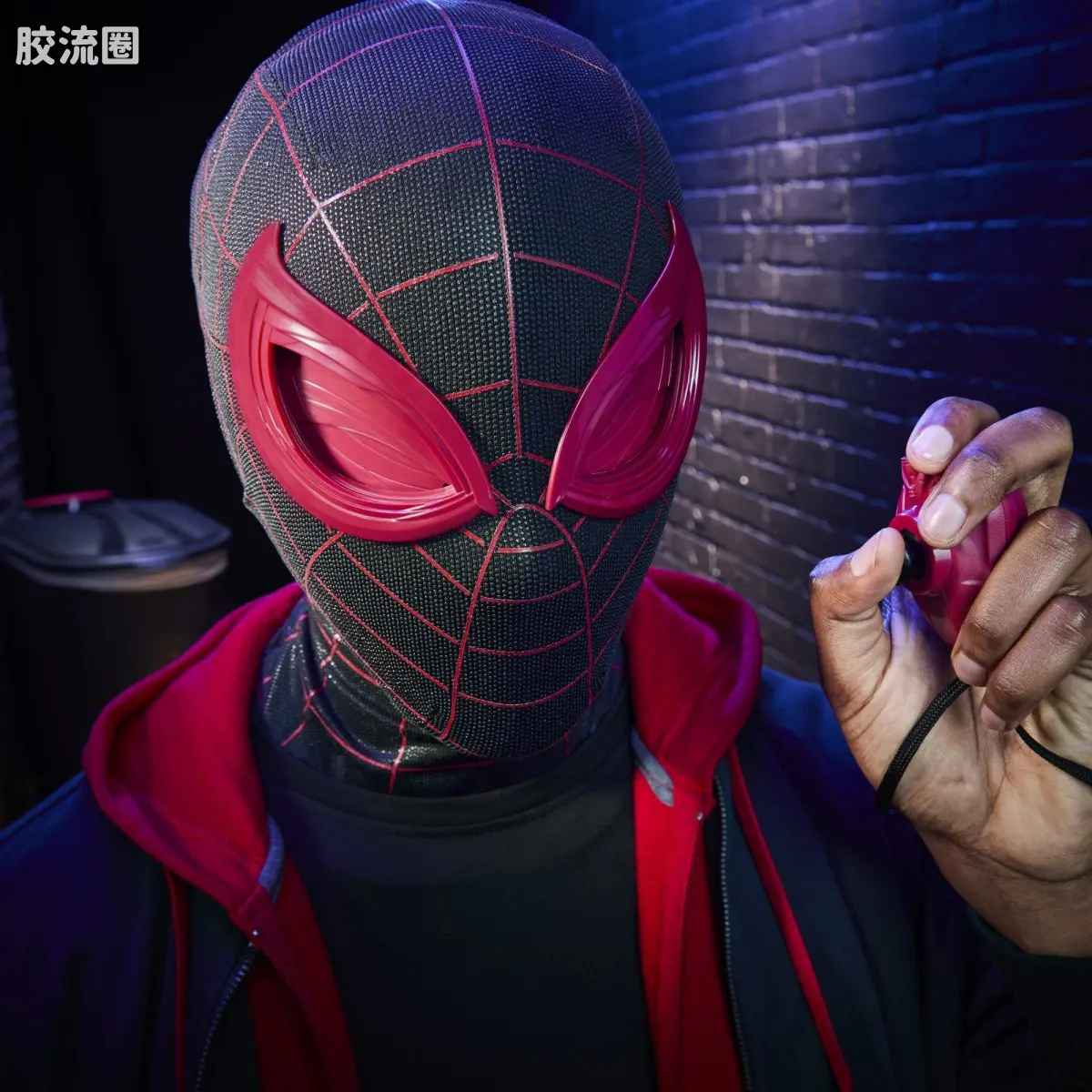 Marvel Legends/漫威传奇 可动人偶系列 1/1系列 蜘蛛侠：迈尔斯·莫拉莱斯  面具 - 图片