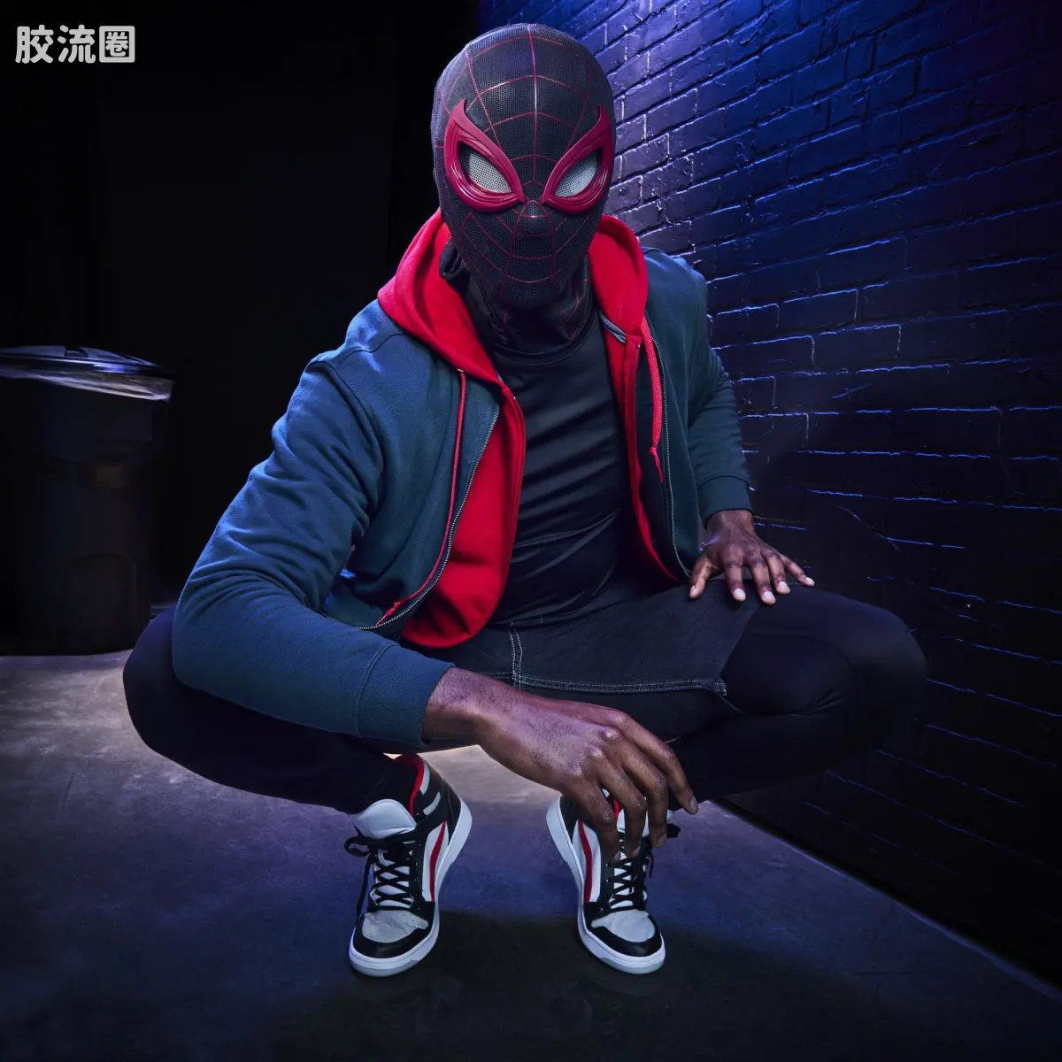Marvel Legends/漫威传奇 可动人偶系列 1/1系列 蜘蛛侠：迈尔斯·莫拉莱斯  面具 - 图片