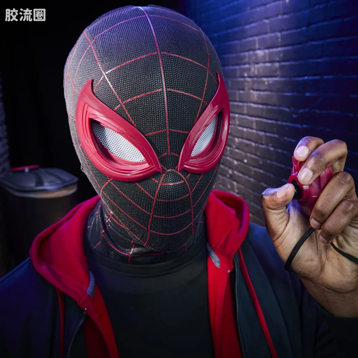 Marvel Legends/漫威传奇 可动人偶系列 1/1系列 蜘蛛侠：迈尔斯·莫拉莱斯  面具 - 图片