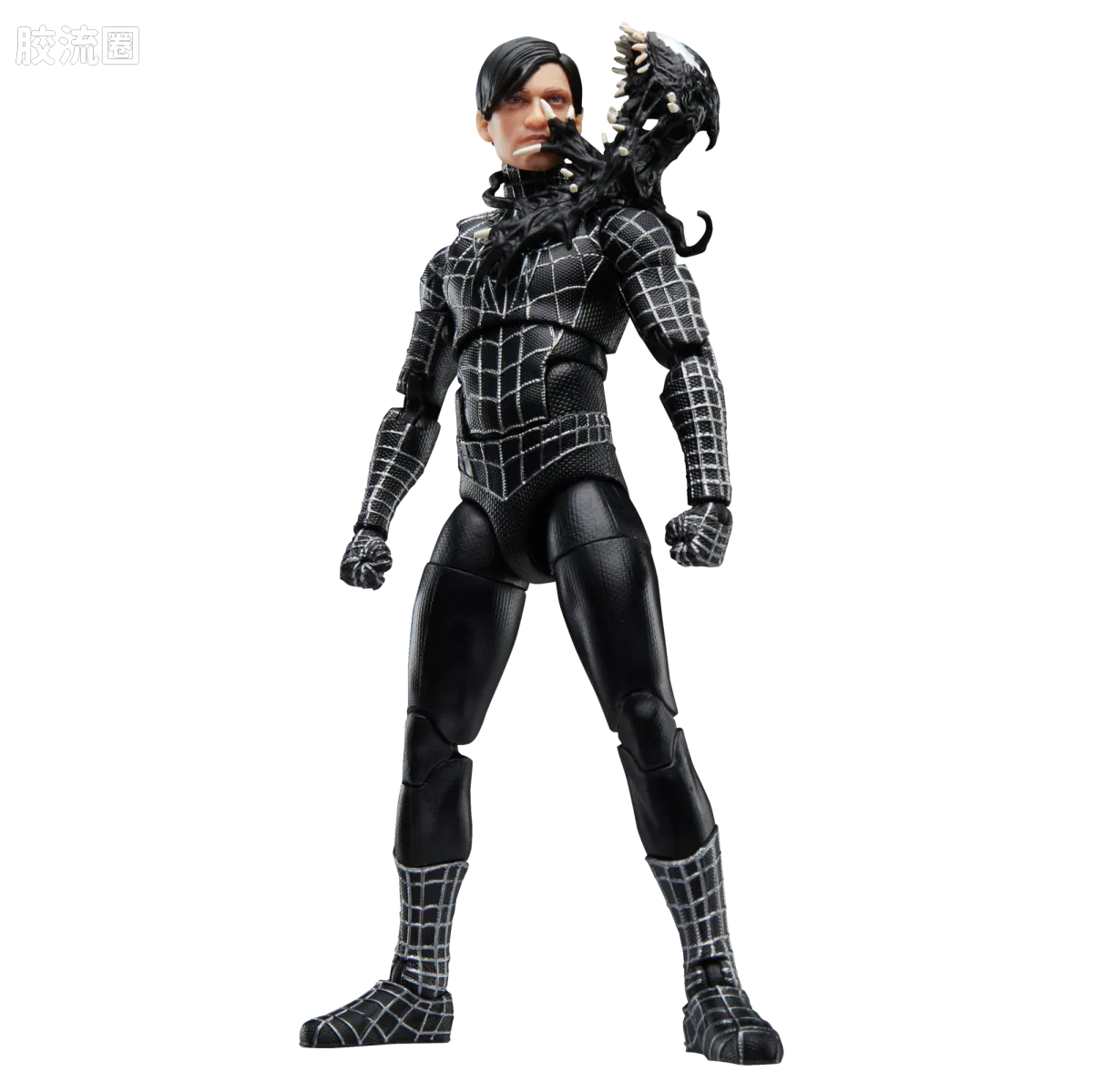 Marvel Legends/漫威传奇 可动人偶系列 蜘蛛侠3 电影系列 蜘蛛侠 共生体战衣 - 图片