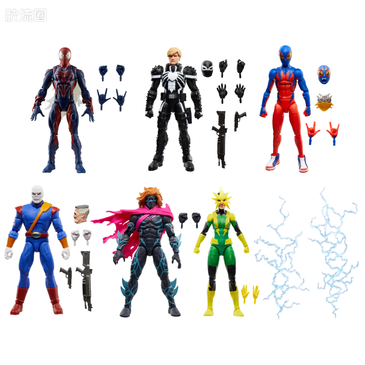 Marvel Legends/漫威传奇 可动人偶系列 蜘蛛侠94 动画 复古挂卡系列 超级蜘蛛侠 - 图片