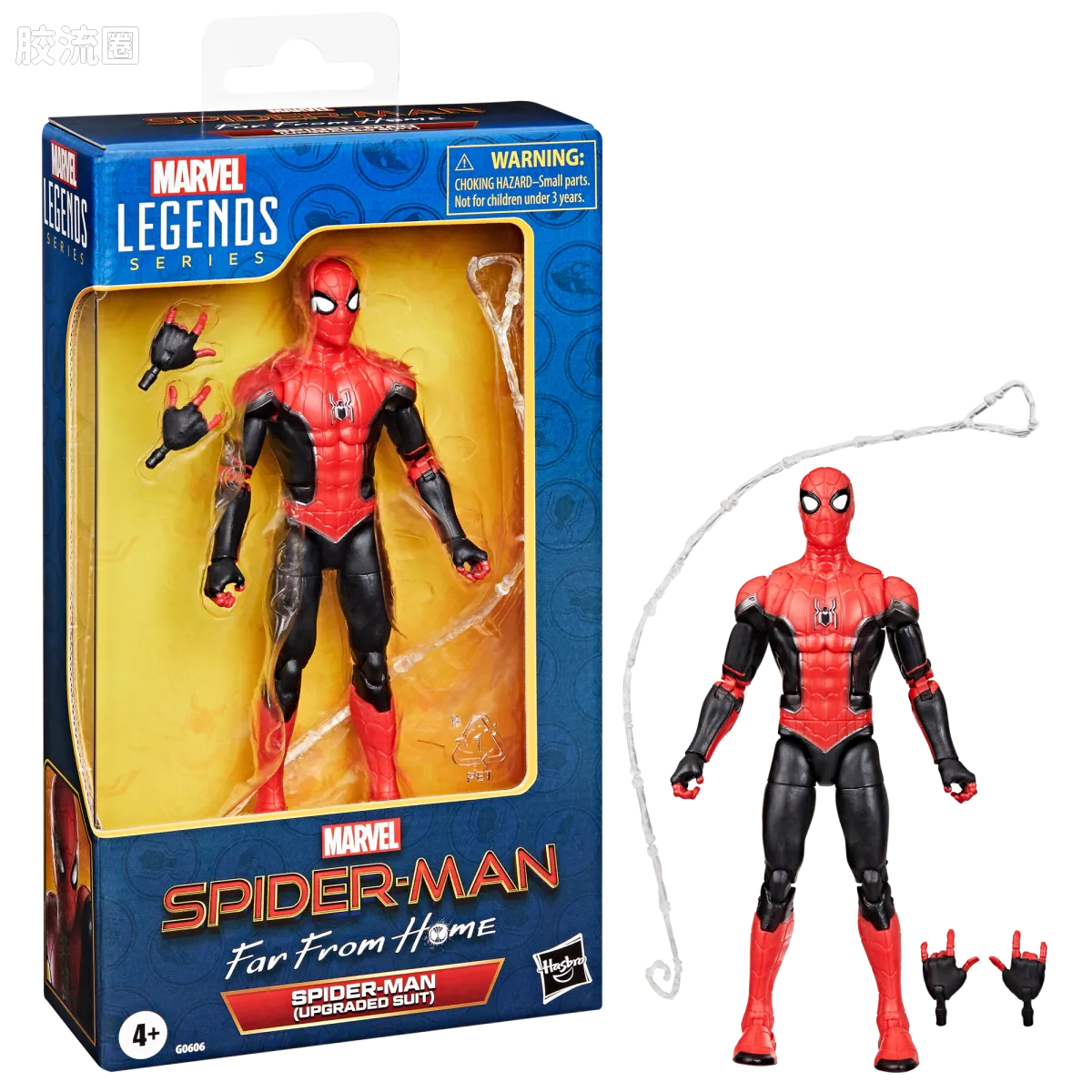 Marvel Legends/漫威传奇 可动人偶系列 Marvel Studios漫威影业系列 英雄远征蜘蛛侠 - 图片