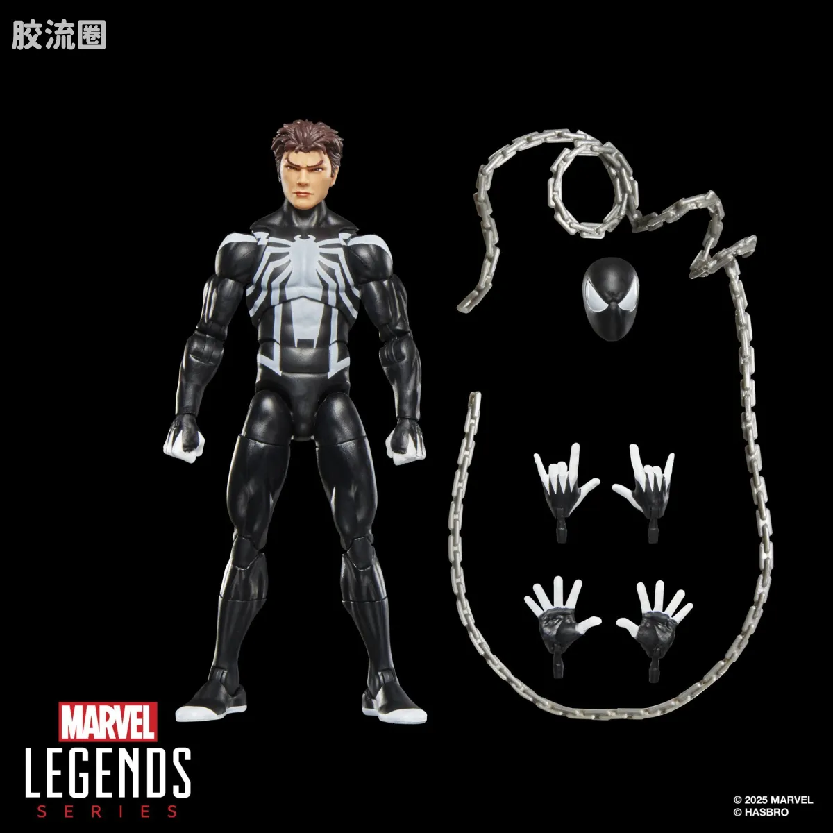 Marvel Legends/漫威传奇 可动人偶系列 蜘蛛侠 漫画 复古挂卡系列 蜘蛛毒液 - 图片
