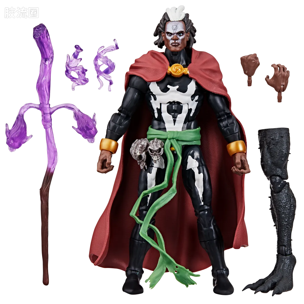 Marvel Legends/漫威传奇 可动人偶系列 黑心套 巫毒兄弟 - 图片