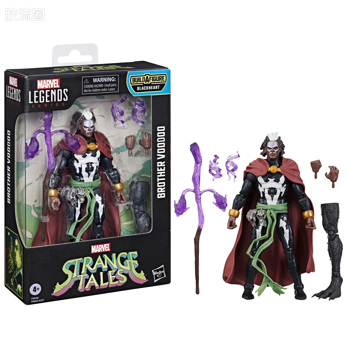 Marvel Legends/漫威传奇 可动人偶系列 黑心套 巫毒兄弟 - 图片