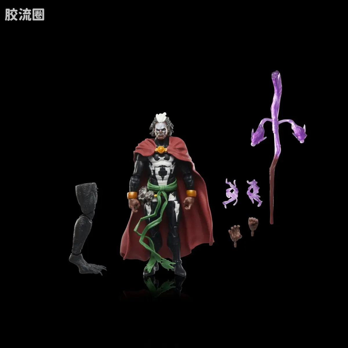 Marvel Legends/漫威传奇 可动人偶系列 黑心套 巫毒兄弟 - 图片
