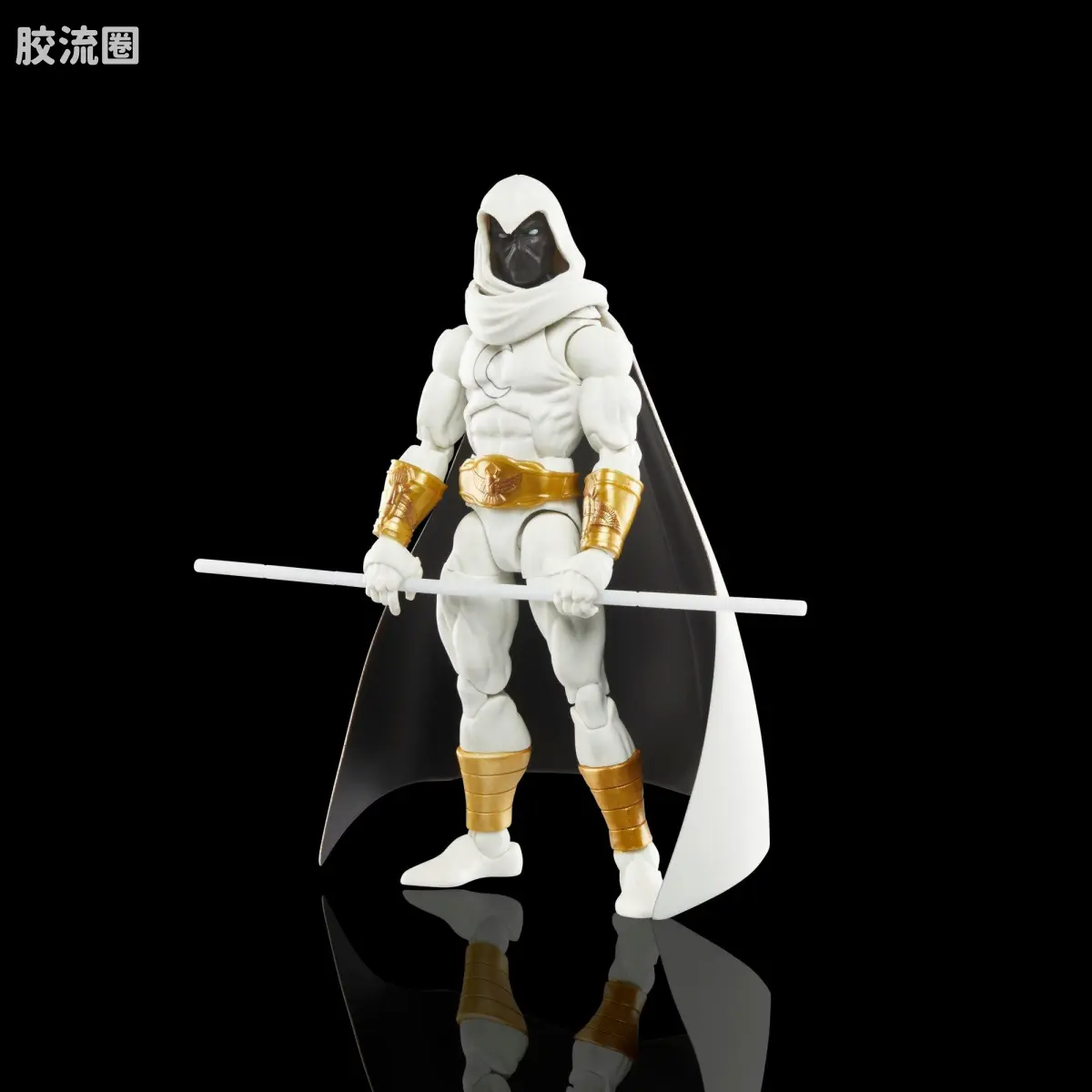 Marvel Legends/漫威传奇 可动人偶系列 黑心套 月光骑士. - 图片