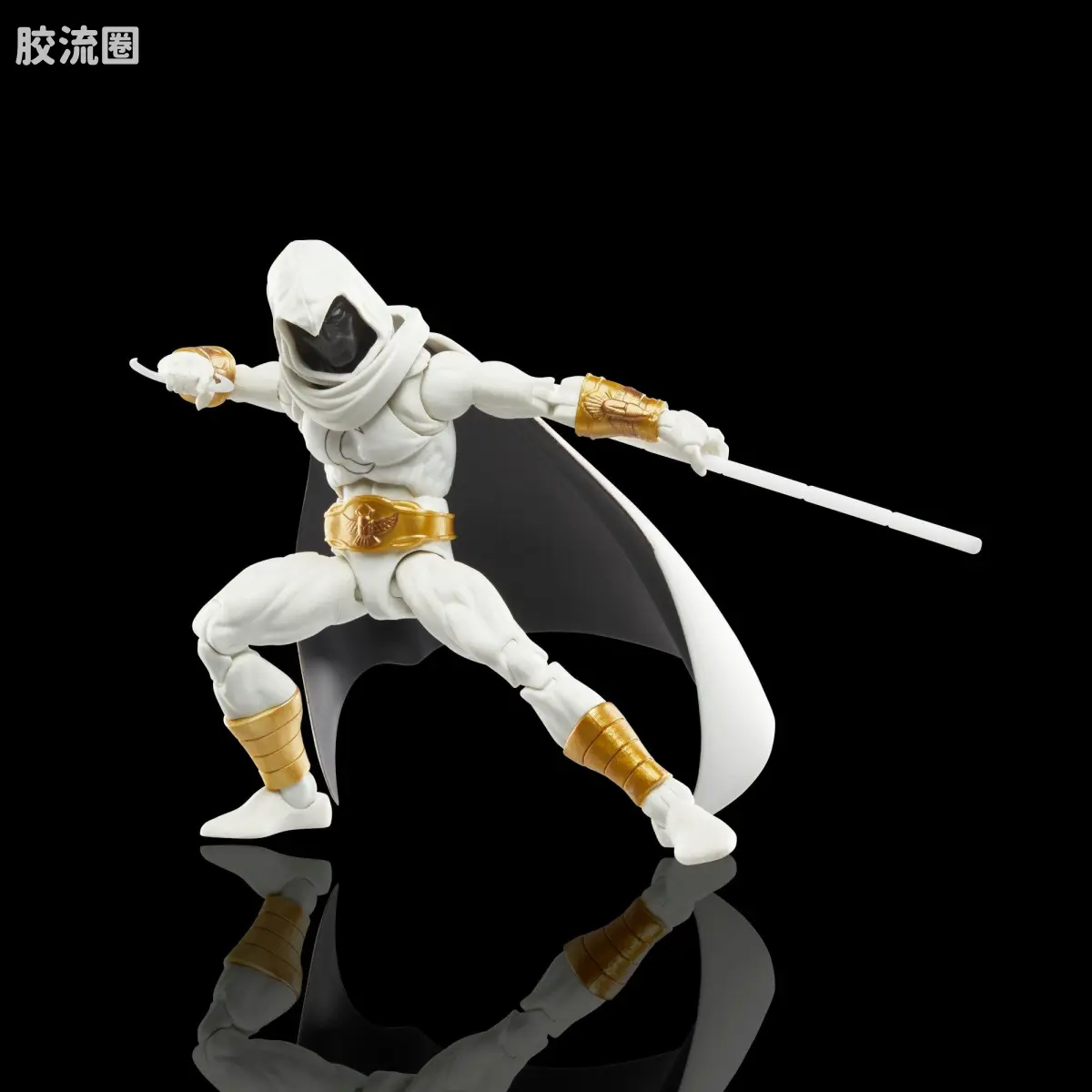 Marvel Legends/漫威传奇 可动人偶系列 黑心套 月光骑士. - 图片