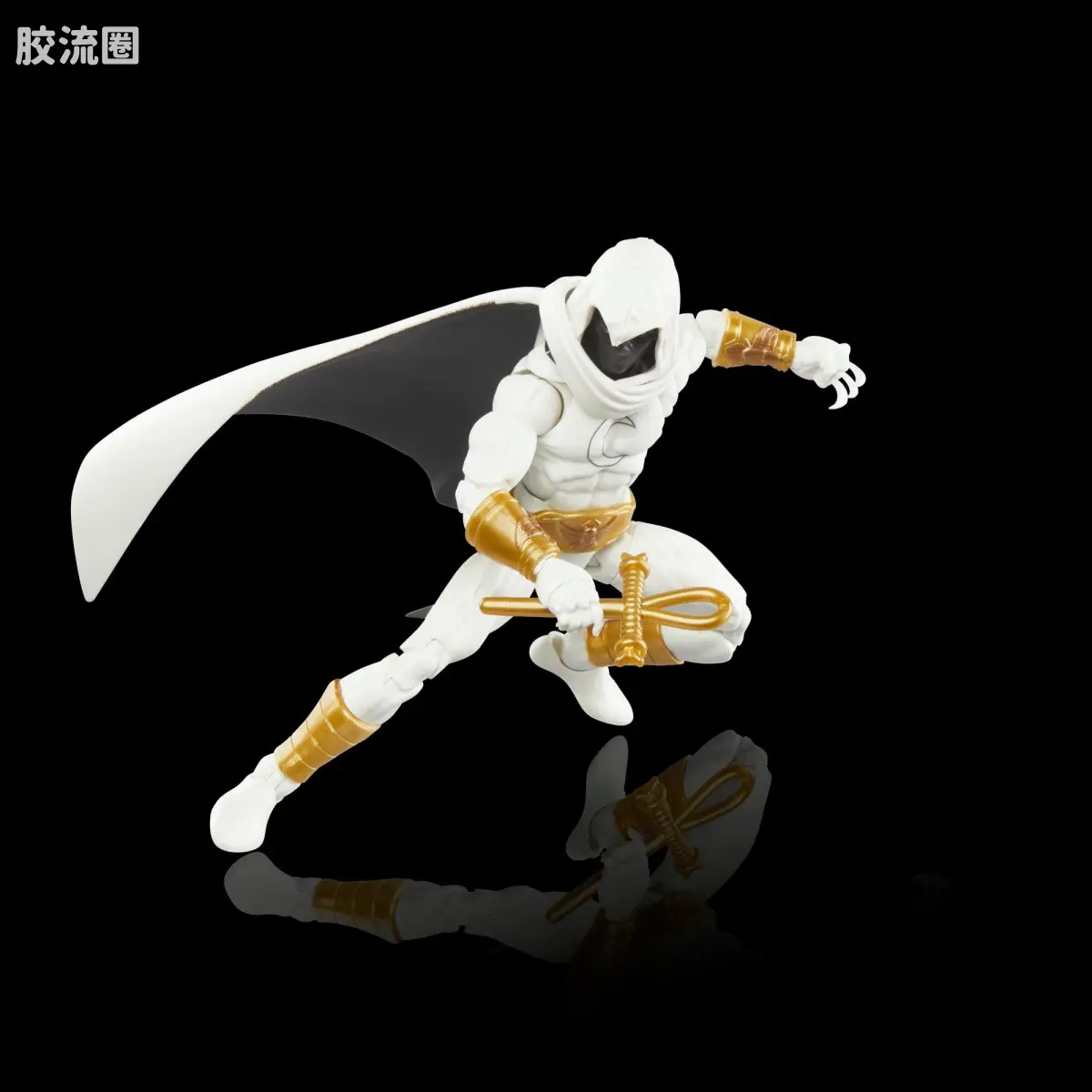 Marvel Legends/漫威传奇 可动人偶系列 黑心套 月光骑士. - 图片