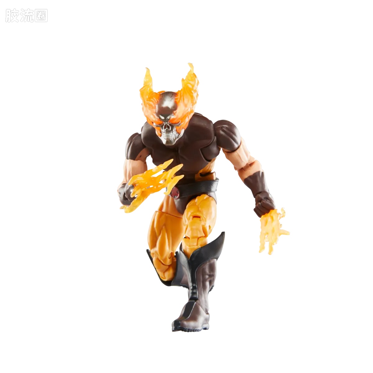 Marvel Legends/漫威传奇 可动人偶系列 黑心套 地狱狼（恶灵金刚狼） - 图片