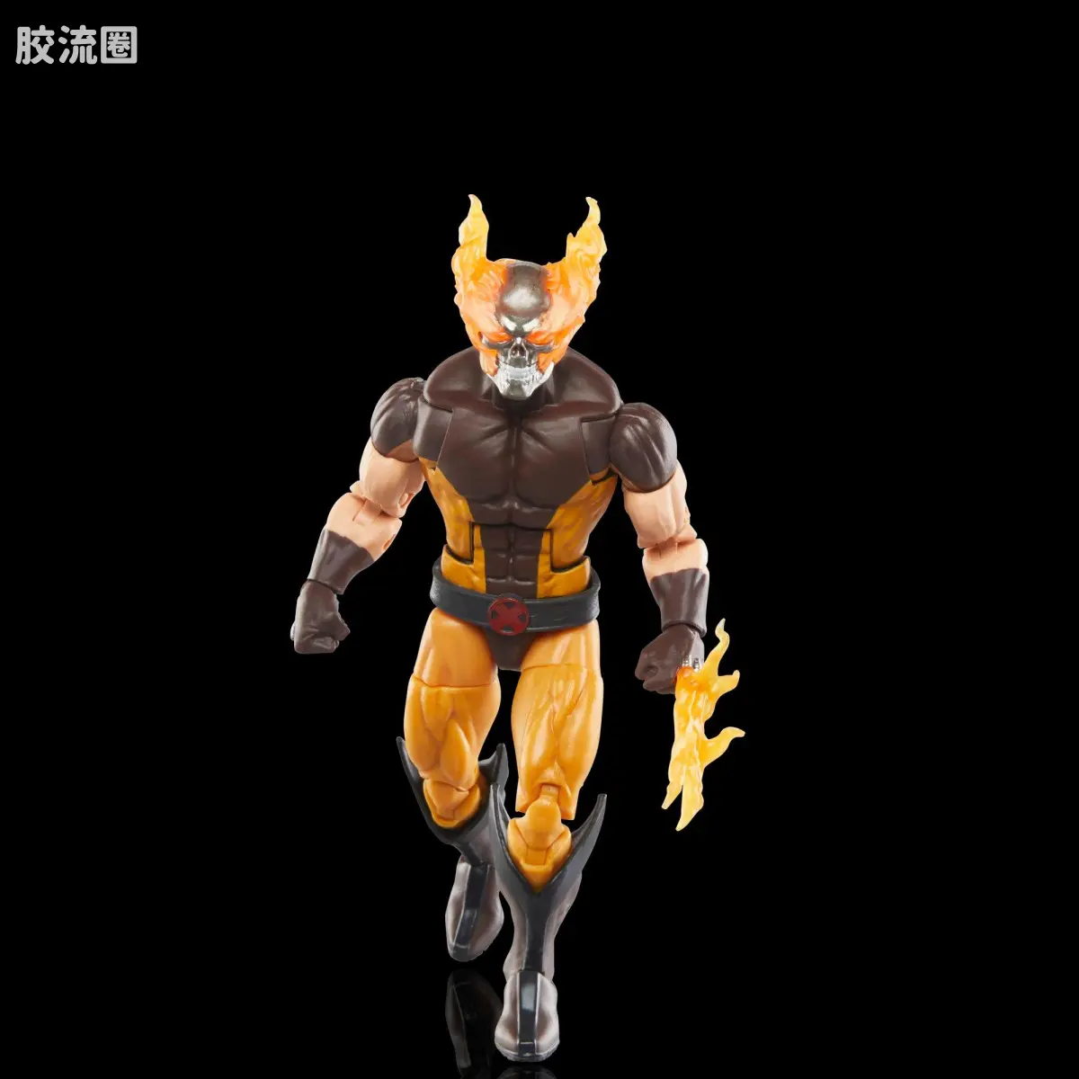 Marvel Legends/漫威传奇 可动人偶系列 黑心套 地狱狼（恶灵金刚狼） - 图片