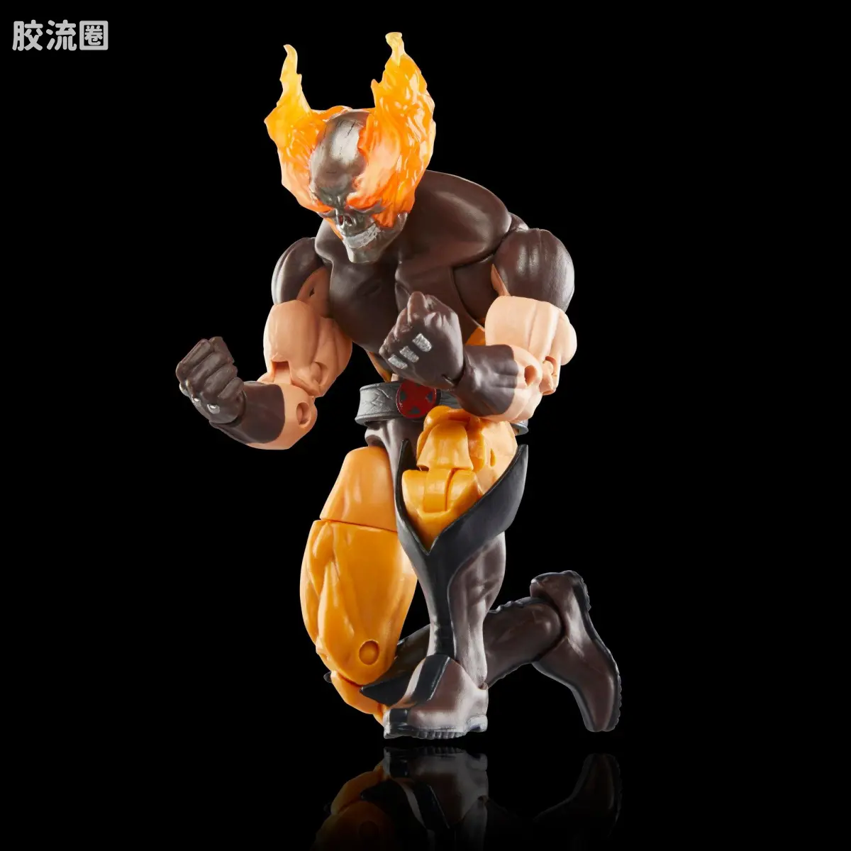 Marvel Legends/漫威传奇 可动人偶系列 黑心套 地狱狼（恶灵金刚狼） - 图片
