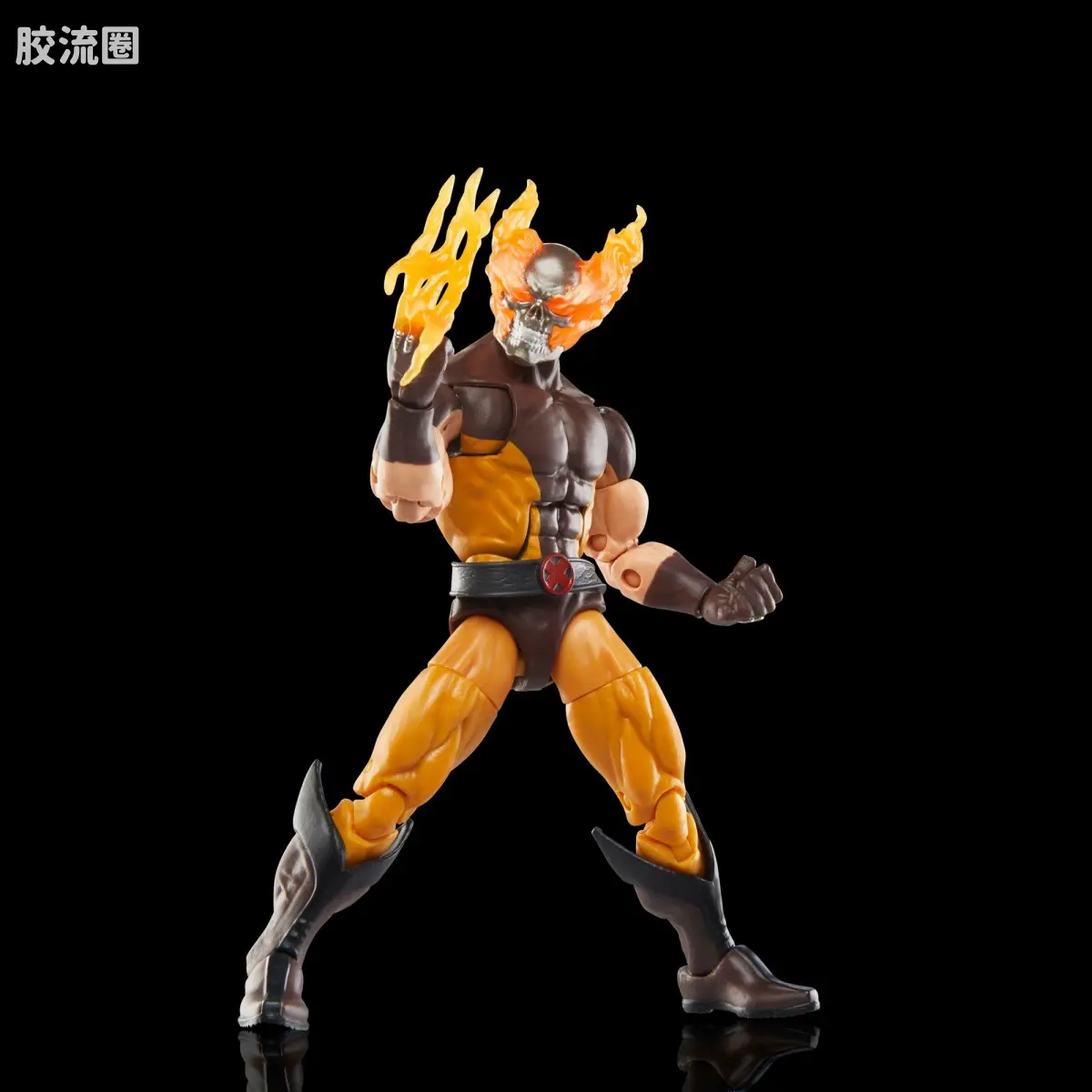 Marvel Legends/漫威传奇 可动人偶系列 黑心套 地狱狼（恶灵金刚狼） - 图片