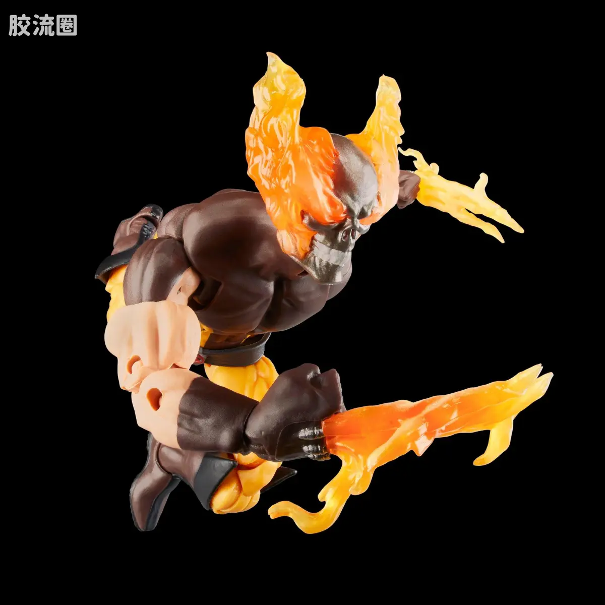 Marvel Legends/漫威传奇 可动人偶系列 黑心套 地狱狼（恶灵金刚狼） - 图片