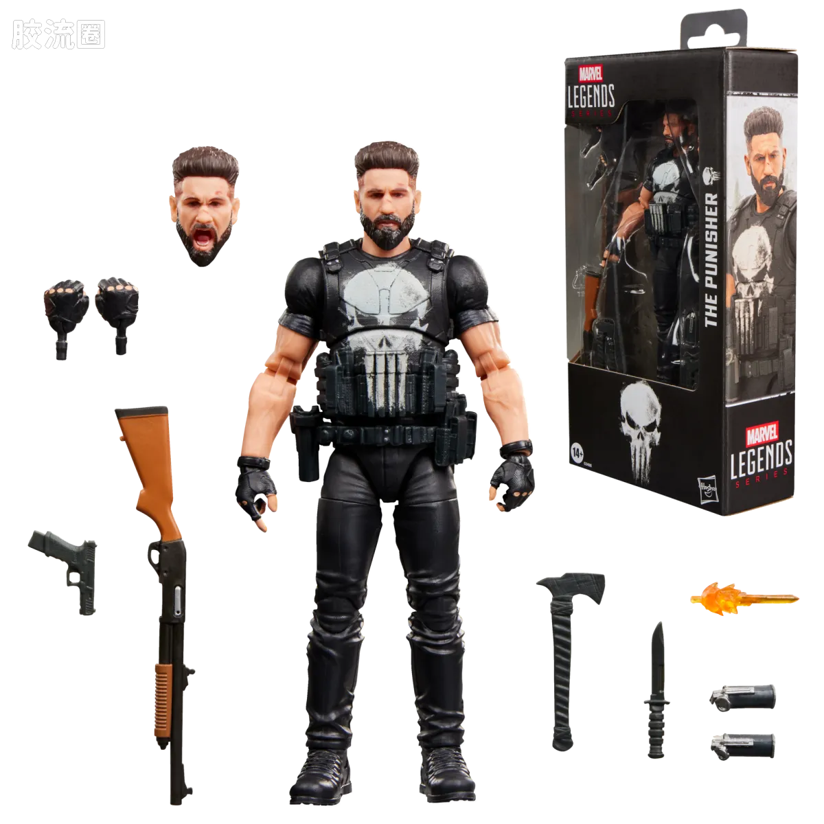 Marvel Legends/漫威传奇 可动人偶系列 蜘蛛侠 崭新之日 惩罚者 - 图片