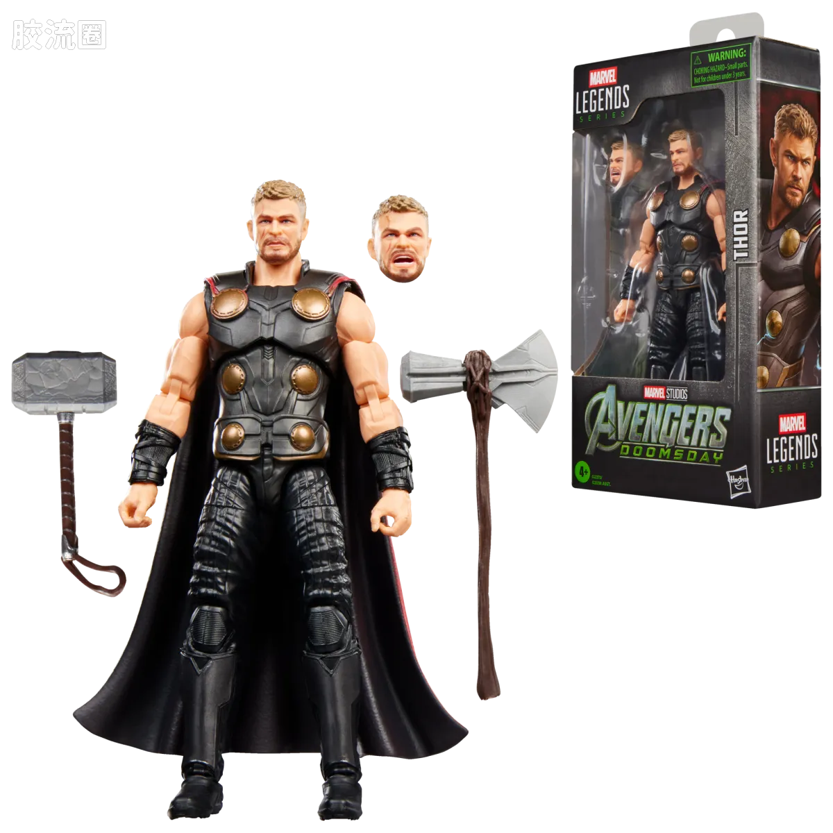 Marvel Legends/漫威传奇 可动人偶系列 复仇者联盟5：末日之战 雷神 - 图片