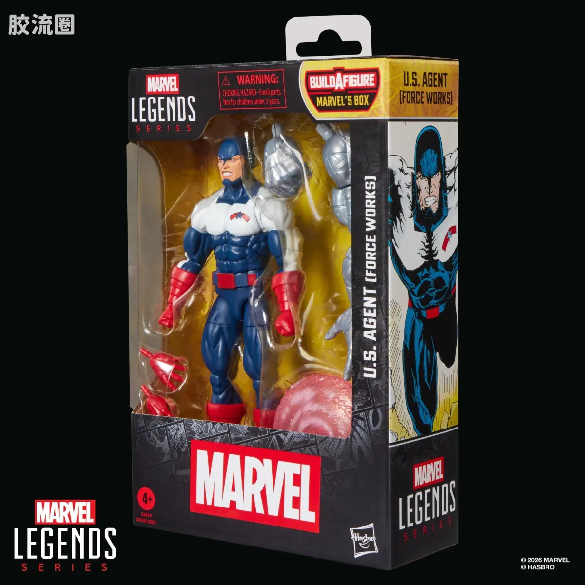 Marvel Legends/漫威传奇 可动人偶系列 Marvel's Box 美国特工 - 图片