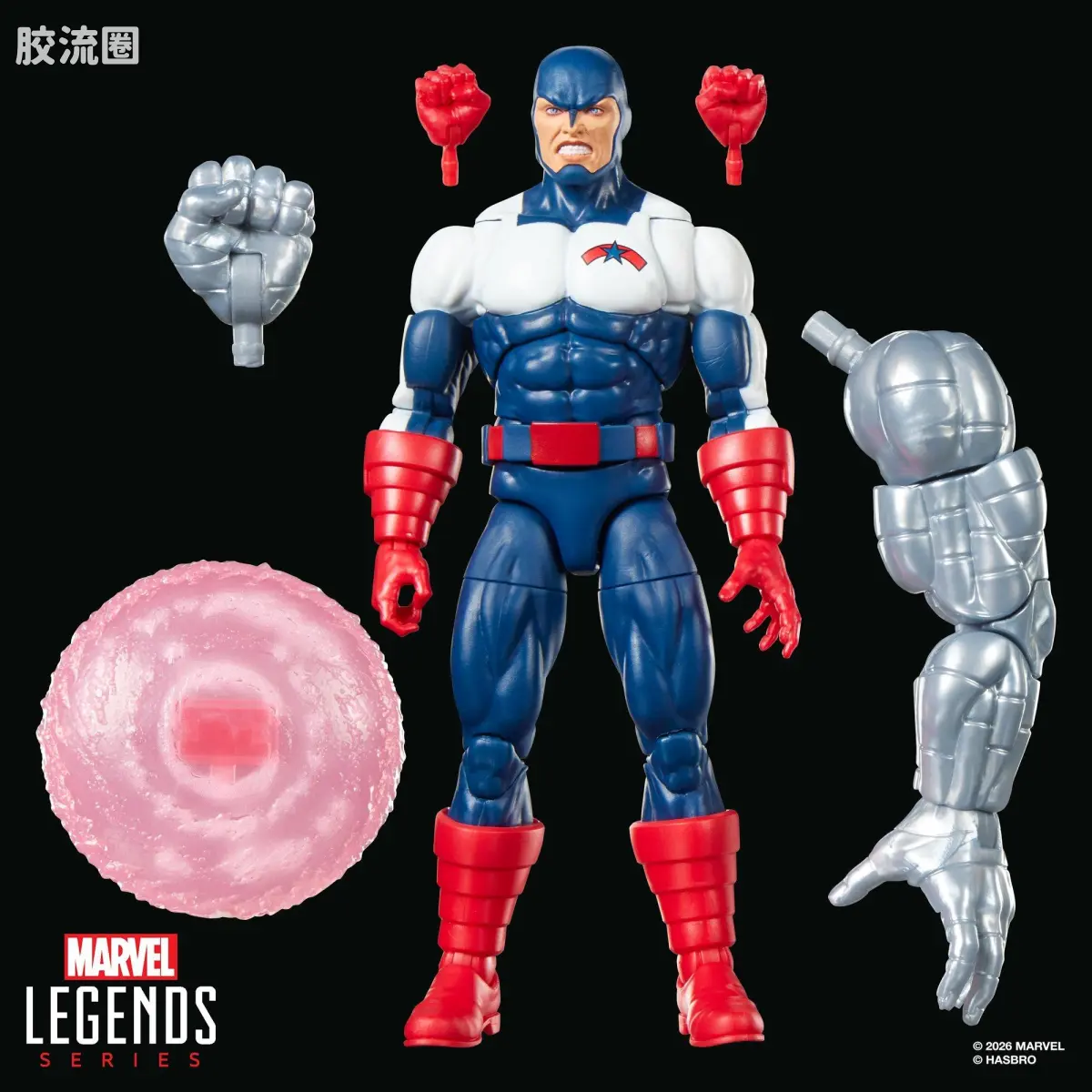 Marvel Legends/漫威传奇 可动人偶系列 Marvel's Box 美国特工 - 图片