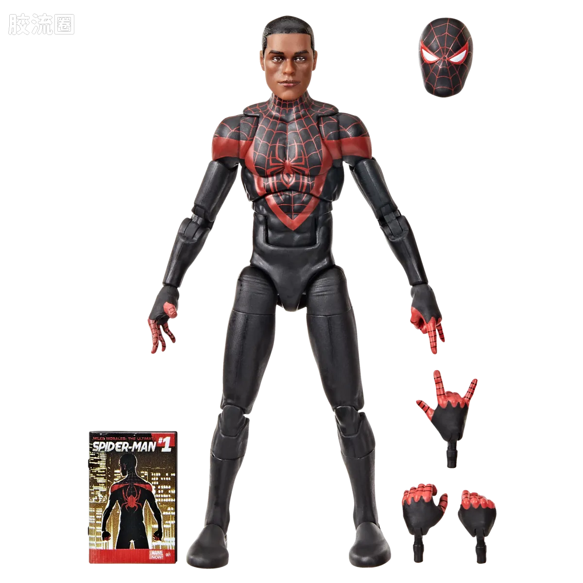 Marvel Legends/漫威传奇 可动人偶系列 迷你漫画 复古挂卡系列 迈尔斯 - 图片
