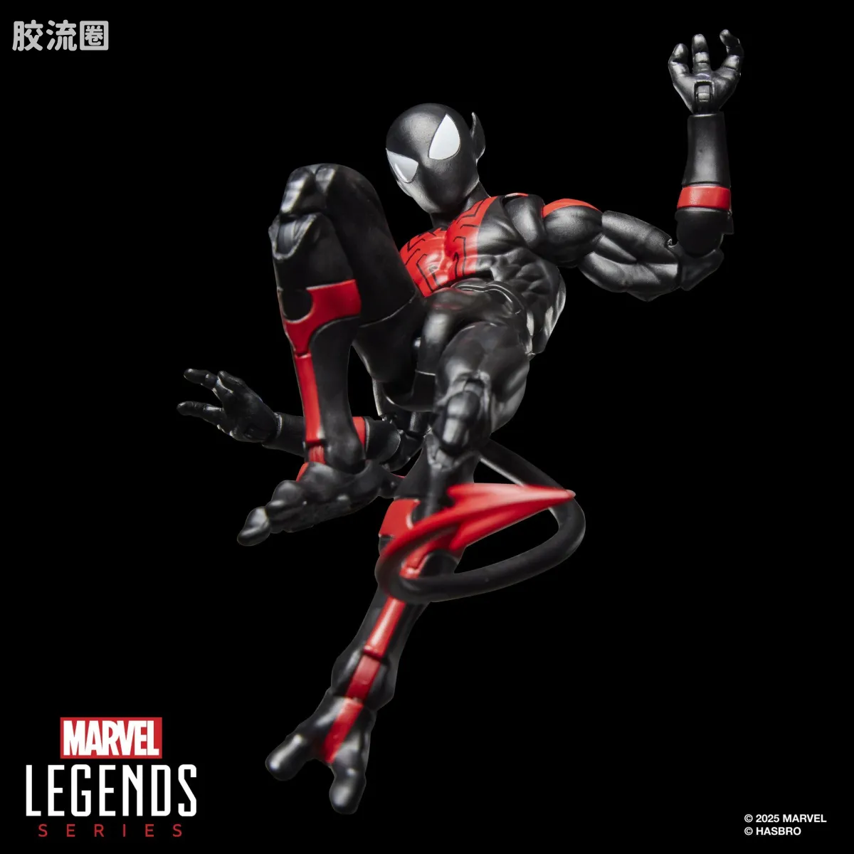 Marvel Legends/漫威传奇 可动人偶系列 蜘蛛侠 漫画 复古挂卡系列 非凡蜘蛛侠（夜行者） - 图片