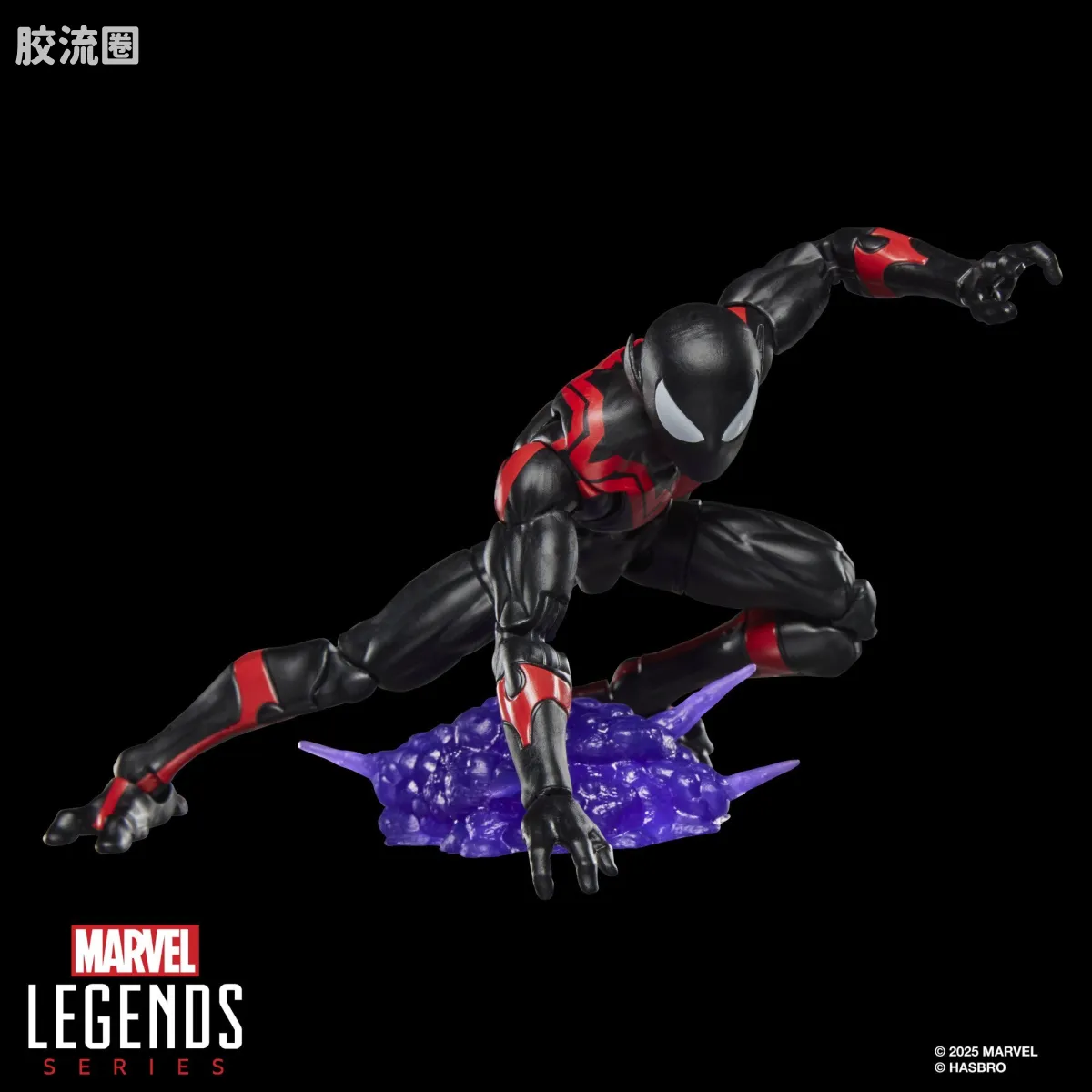 Marvel Legends/漫威传奇 可动人偶系列 蜘蛛侠 漫画 复古挂卡系列 非凡蜘蛛侠（夜行者） - 图片