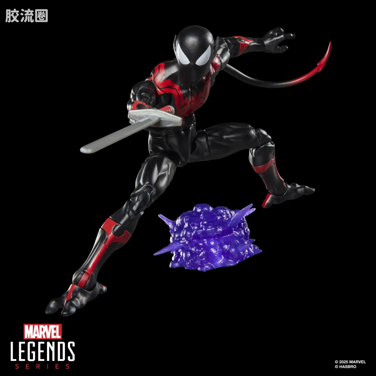Marvel Legends/漫威传奇 可动人偶系列 蜘蛛侠 漫画 复古挂卡系列 非凡蜘蛛侠（夜行者） - 图片